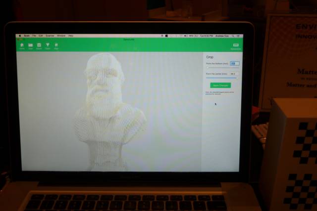 3D-Scanner Matter und Form