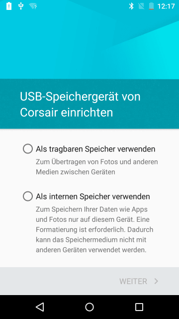 Die Speicherkartenanbindung von Android L