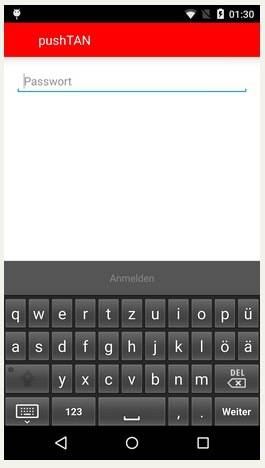 Unsichere App-TAN