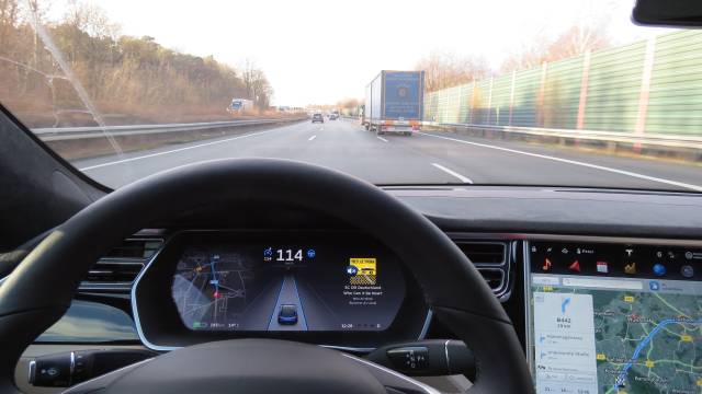 Autobahnfahrt