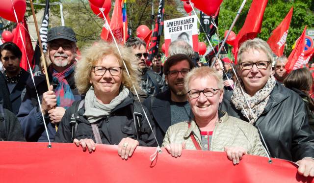 TTIP Demo Hannover - Wir sind gegen die Pläne von Obama und Merkel
