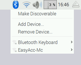 Rasbian Update mit Bluetooth-Funktionen