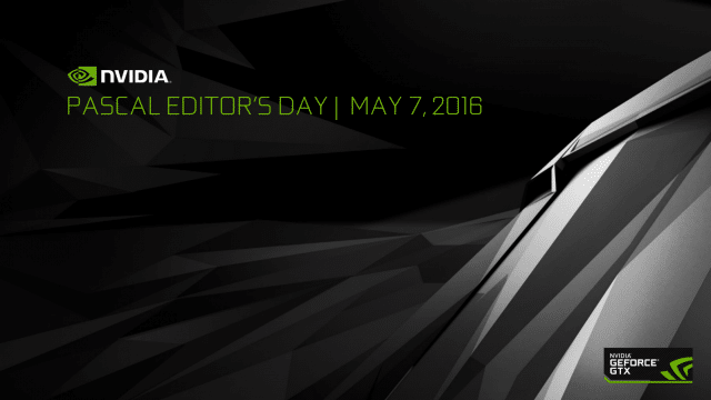Nvidia-Präsentation zur GeForce GTX 1080