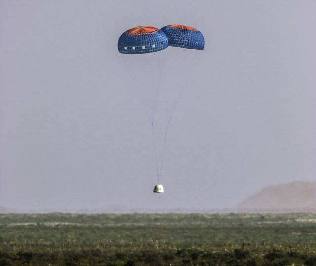 Vierter Testflug bei Blue Origin