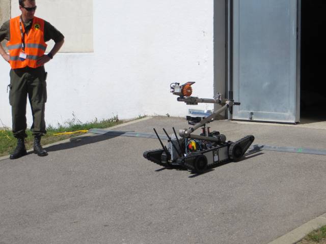 Roboter bei der Elrob 2016