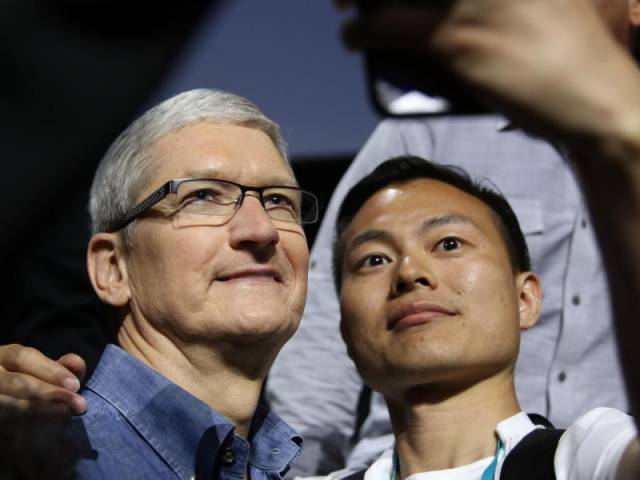 Apple-CEO Tim Cook auf WWDC 2016