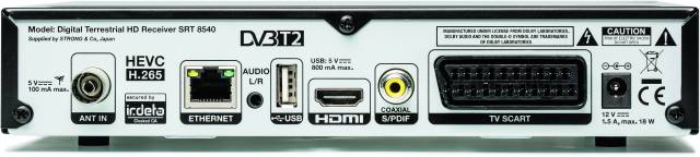 Receiver für DVB-T2 HD