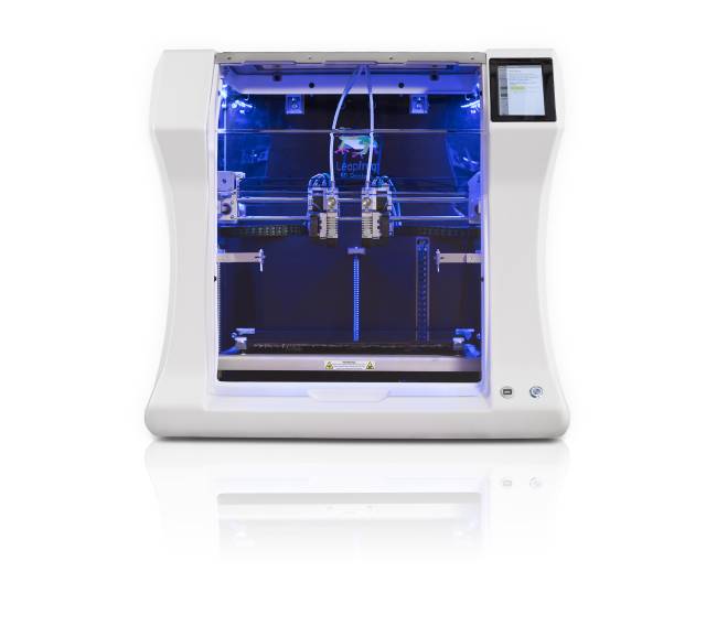 3D-Drucker Leapfrog Bolt mit zwei Köpfen