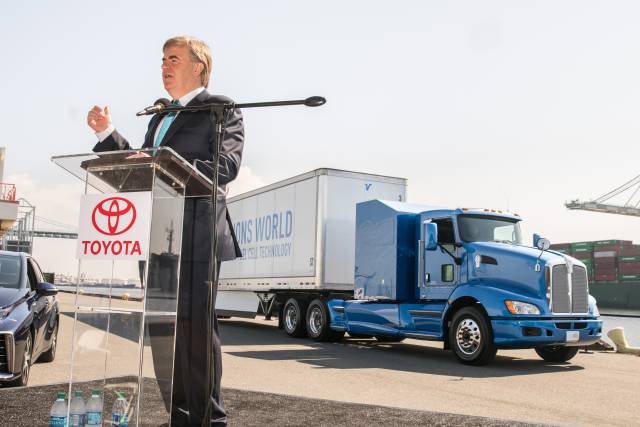 Project Portal: Toyotas Truck mit Brennstoffzellen-Antrieb