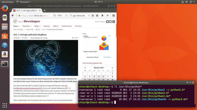 Die Ubuntu-17.10-Distributionsfamilie