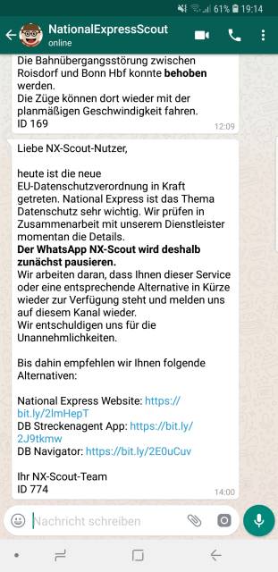 Leserzuschrift