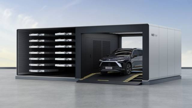 Nio ET7 Technik und Batteriewechsel