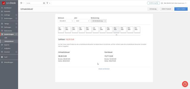 sevDesk: Funktionen in der Übersicht