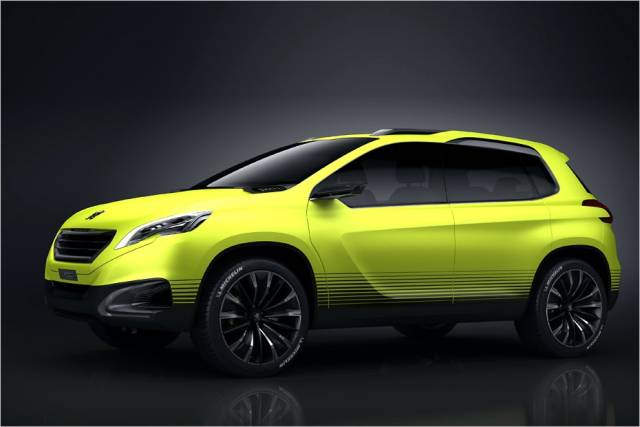 Premiere auf dem Pariser Autosalon 2012: Peugeot 2008 Concept