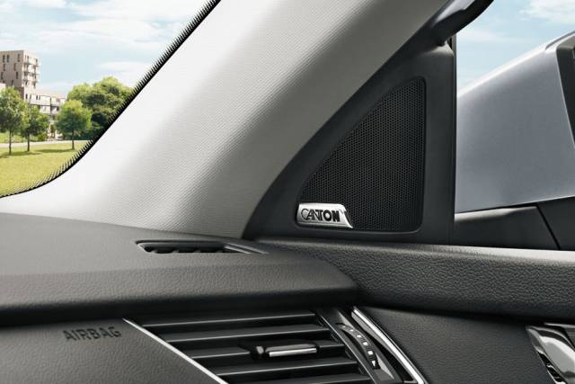 Das Soundsystem von Canton kostet nur 470 Euro. Leider lässt es sich nicht mit allen Radios kombinieren.