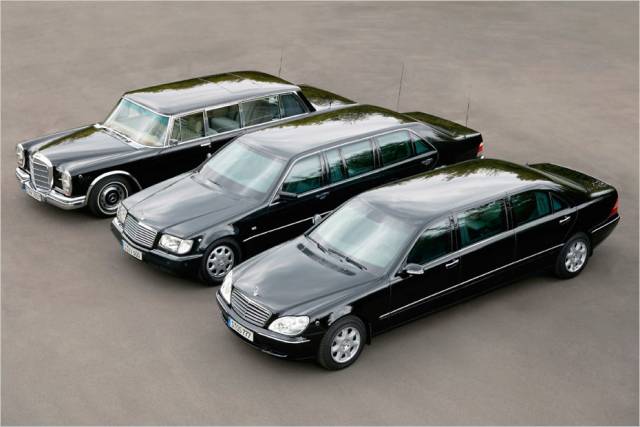 Mercedes Pullman-Limousinen