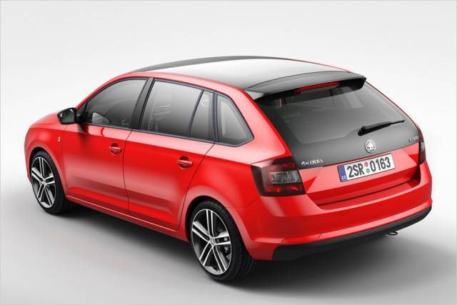 Der Spaceback ist rund 18 Zentimeter kürzer als die Rapid Limousine.