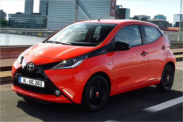 Beim Design des Aygo dominieren nun Ecken und Kanten.