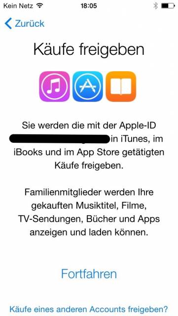 Neue Funktionen in iOS 8