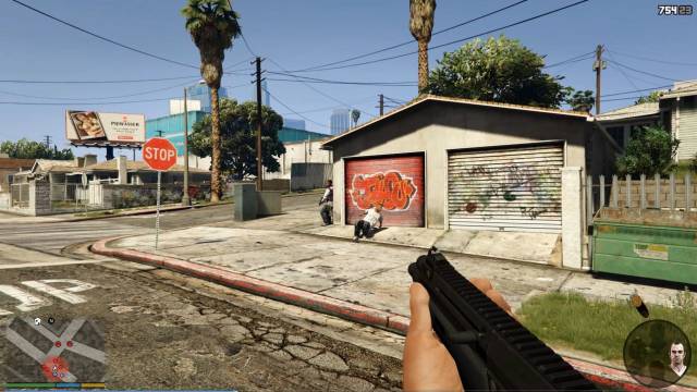 GTA V in der First-Person-Perspektive