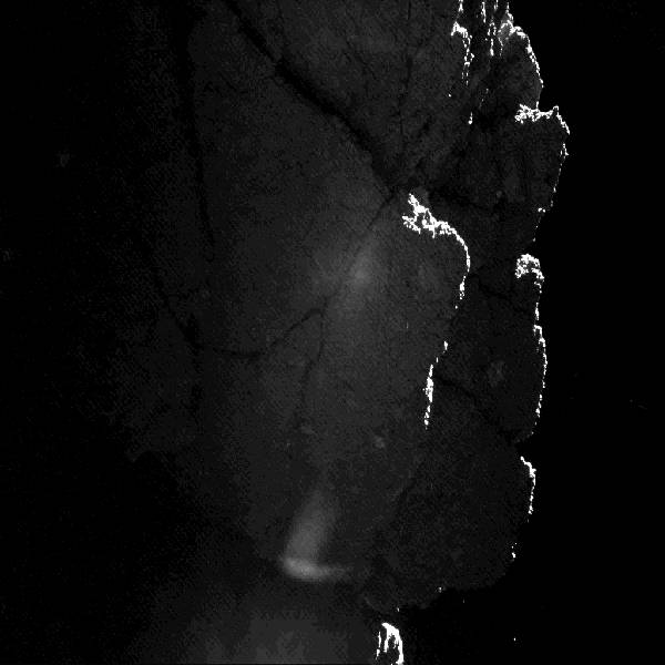 Die ersten Bilder vom Kometen