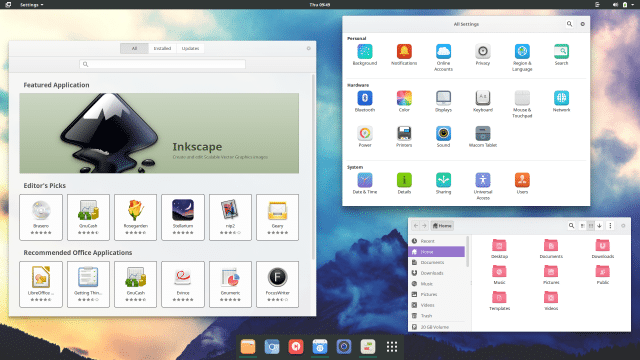 Ozon OS Hydrogen Beta Desktop