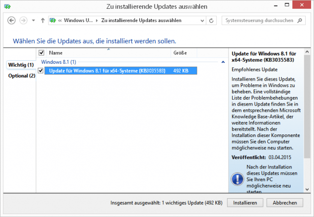 Windows-10-Downloader finden und deinstallieren
