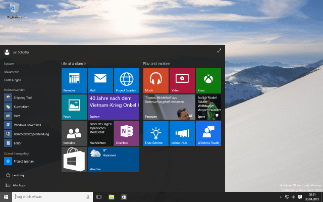 Windows 10 Build 10074