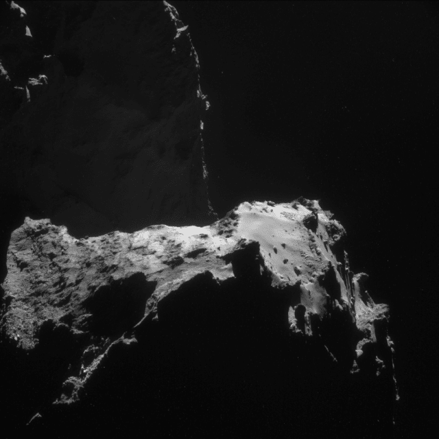 Impressionen des Kometen 67P/Tschurjumow-Gerassimenko