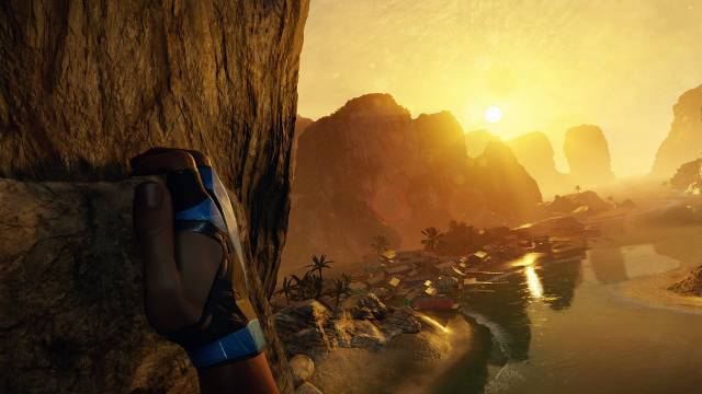 Cryteks VR-Klettersimulation "The Climb"