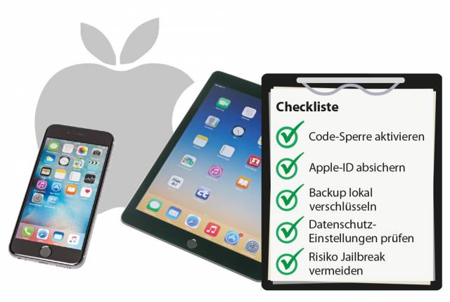 Seite 73: Security-Checkliste iOS