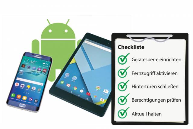 Seite 72: Security-Checkliste Android