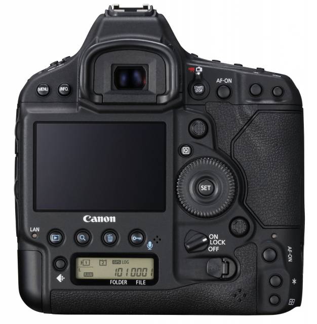 Canon EOS-1D X Mark II von hinten