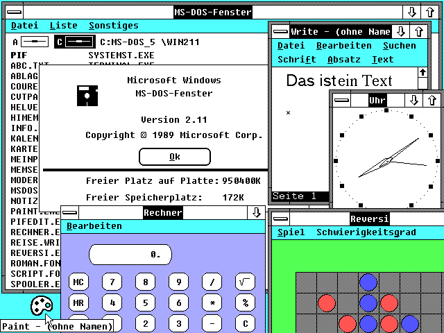 Windows in der 16-bit-Ära