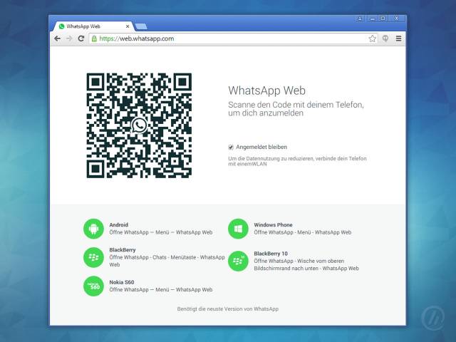 WhatsApp im Browser