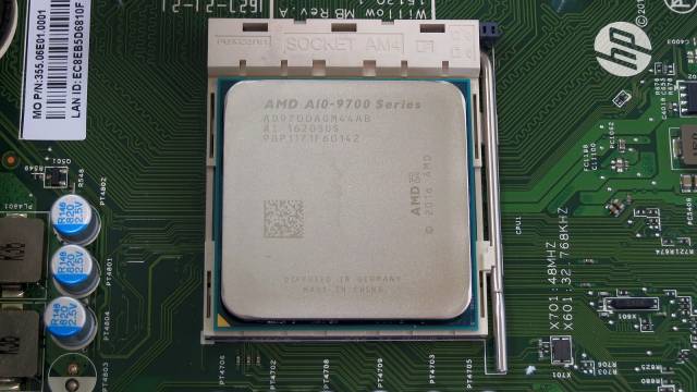 AMD A10-9700 Bristol Ridge im Socket AM4