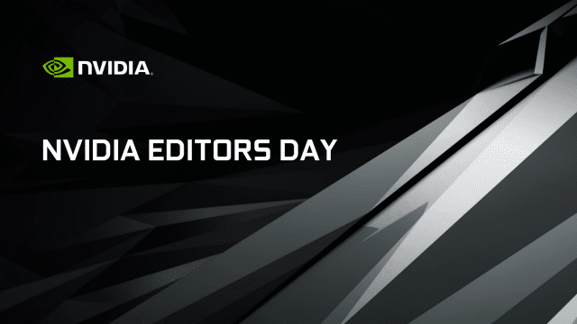Komplette Präsentation zum Nvidia Editors Day auf der GDC 2017