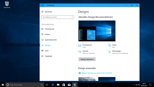 Neues im Windows 10 Creators Update