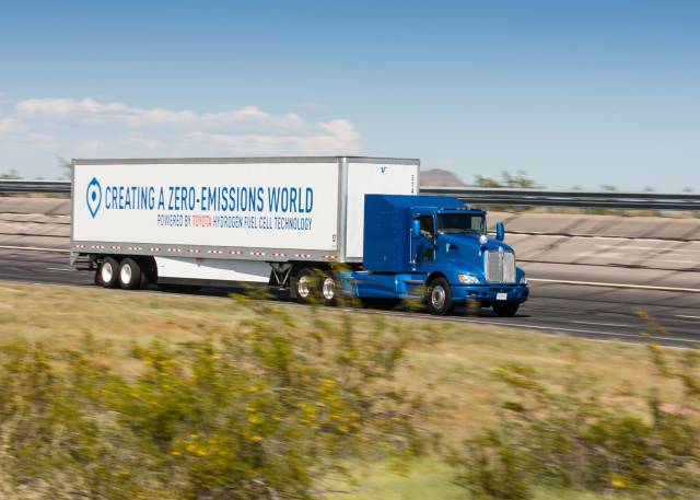 Project Portal: Toyotas Truck mit Brennstoffzellen-Antrieb