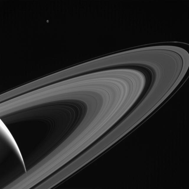 Cassini: Letzte Aufnahmen am Saturn