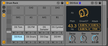 Max for Live Drum Synth DS10