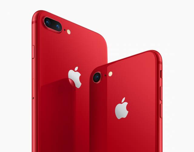 iPhone 8 und iPhone 8 Plus Product Red