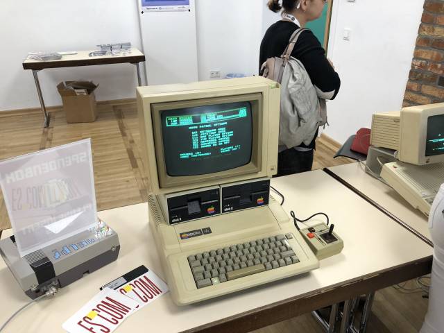 Ein Apple II…