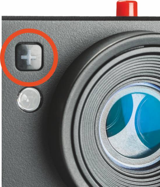 Polaroid OneStep+: Einfache Bedienung