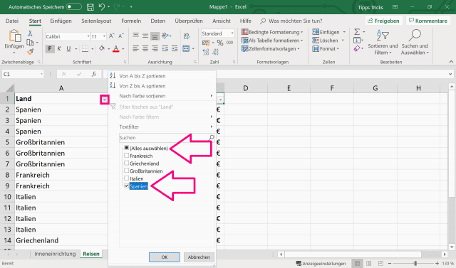 excel-filter