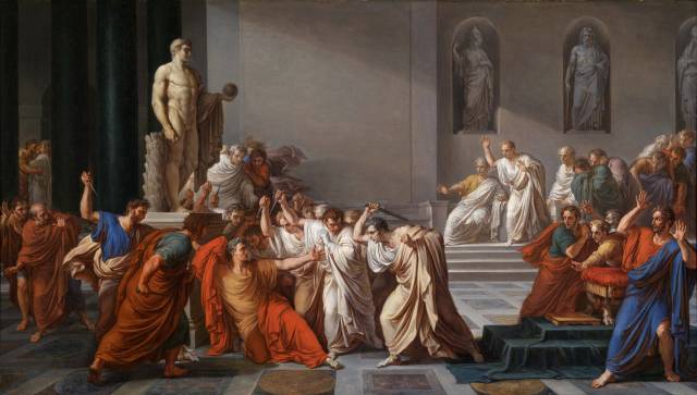 Der Mord an Gaius Iulius Caesar, Vincenzo Camuccini