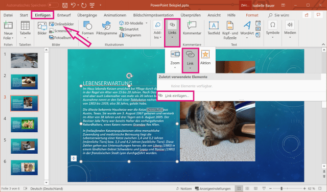Link einfügen