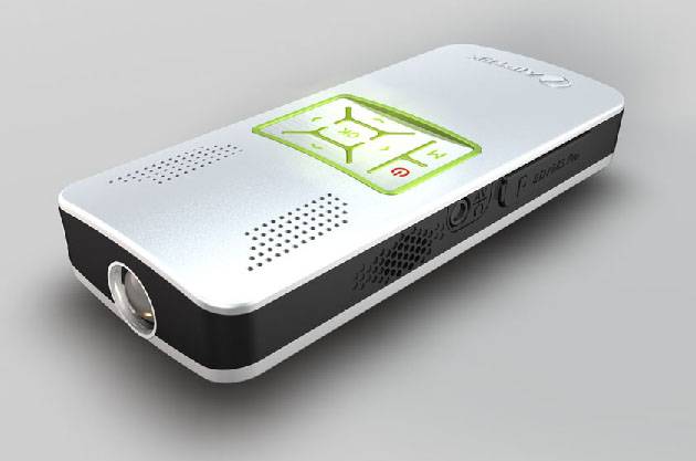 Der Aiptek PocketCinema V10 projiziert als einziger mit LCoS-Technik