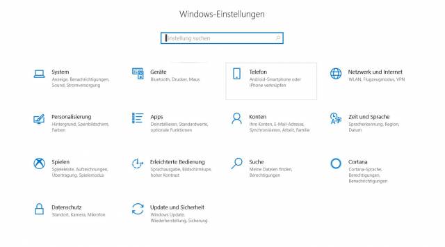 Datenschutz-Einstellungen für Windows 10