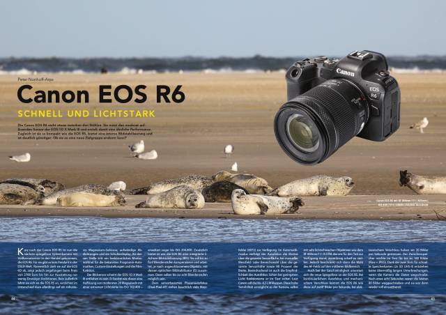 c't Fotografie 6/2020 Canon EOS R6